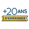 20ans d'expérience