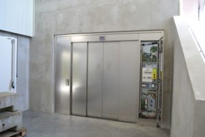 Installation ascenseur Sachot pour Décathlon