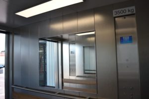 Réalisation ascenseur décathlon par sachot