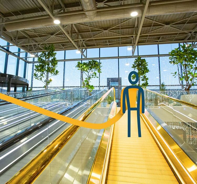 Installation travelators SACHOT