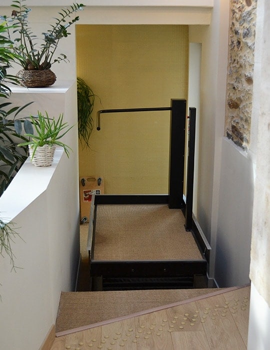 élévateur pmr en intérieur chez particulier